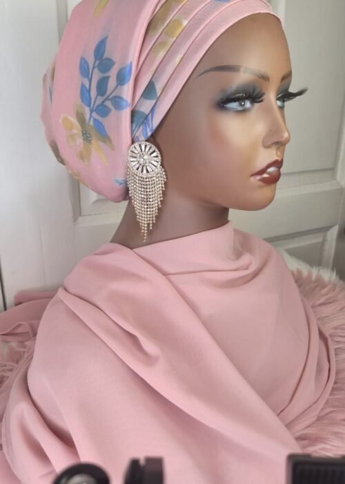 ENSEMBLE à MOTIF FLEURIE